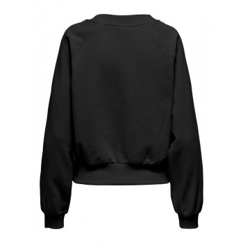 Only ONLJETT L/S O-NECK EMB. BOX SWT 15355912 4822108 black embellishment