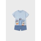 Mayoral Σετ µακο σανιδες surf 25-01656-026 μπλε ουρανι