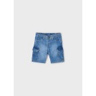 Mayoral Βερµουδα denim cargo 25-03229-097 τζιν