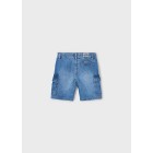 Mayoral Βερµουδα denim cargo 25-03229-097 τζιν