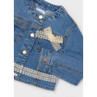 Mayoral Τζακετ denim γκιπουρ 25-03406-040 τζιν