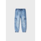Mayoral Παντελονι denim cargo parachut 25-03573-023 τζιν Mayoral Παντελονι denim cargo parachut 25-03573-023 τζιν