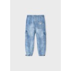 Mayoral Παντελονι denim cargo parachut 25-03573-023 τζιν Mayoral Παντελονι denim cargo parachut 25-03573-023 τζιν