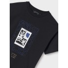 Mayoral Μπλουζα κοντοµανικη 25-06005-089 μαυρο