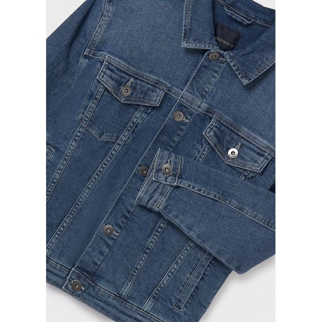 Mayoral Τζακετ denim trucker 25-06487-080 τζιν