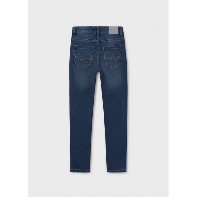 Mayoral Παντελονι 5τσεπο µαλακο denim 25-06530-086 τζιν σκουρο
