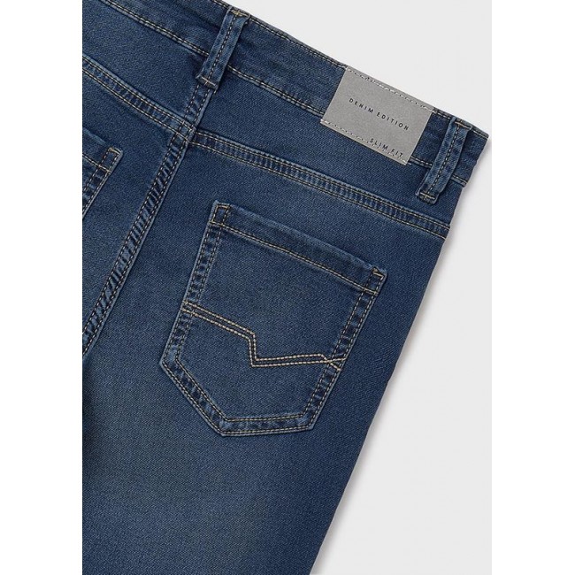 Mayoral Παντελονι 5τσεπο µαλακο denim 25-06530-086 τζιν σκουρο