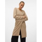 Vero moda VMSABA LS POCKET COATIGAN GA NOOS 10309316 silver mink melange