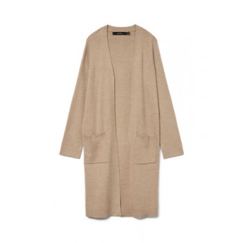 Vero moda VMSABA LS POCKET COATIGAN GA NOOS 10309316 silver mink melange