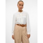 Vero moda VMEMMA LS LACE SHIRT WVN GA NOOS 10314655 snow white