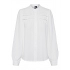 Vero moda VMEMMA LS LACE SHIRT WVN GA NOOS 10314655 snow white