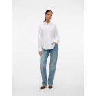 Vero moda VMFANNI LS SHIRT WVN GA NOOS 10314683 bright whihte
