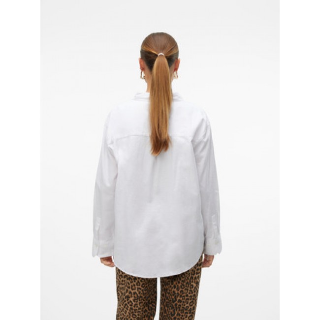 Vero moda VMIDA OXFORD SHIRT WVN GA NOOS 10317192 bright white