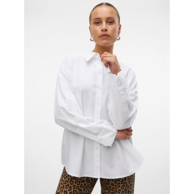 Vero moda VMIDA OXFORD SHIRT WVN GA NOOS 10317192 bright white