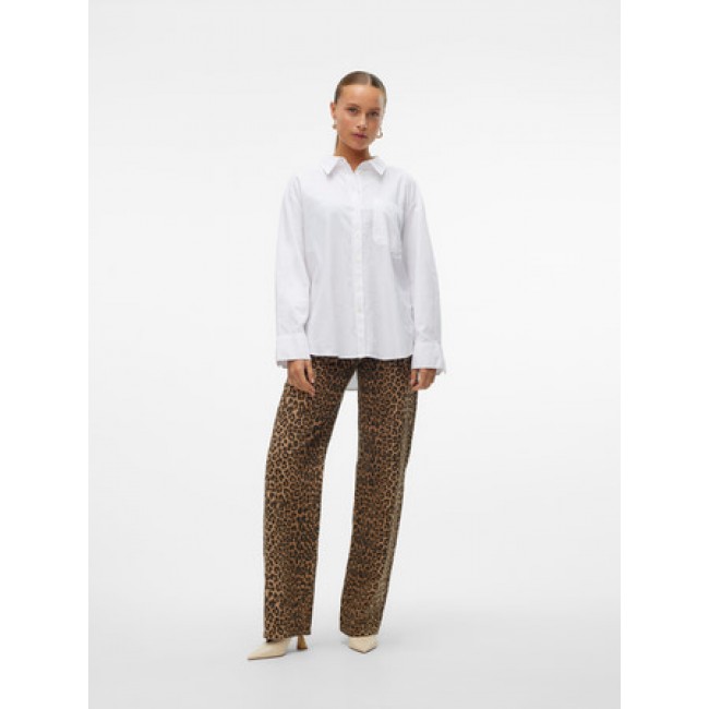 Vero moda VMIDA OXFORD SHIRT WVN GA NOOS 10317192 bright white