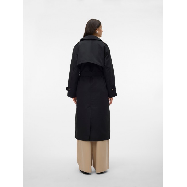 Vero moda VMCHLOE LONG TRENCHCOAT GA NOOS 10300263 4450192 black