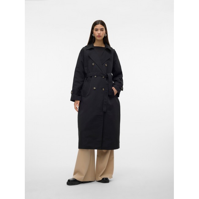 Vero moda VMCHLOE LONG TRENCHCOAT GA NOOS 10300263 4450192 black