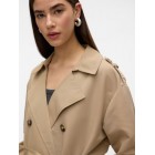 Vero moda VMCHLOE LONG TRENCHCOAT NOOS 10300263 silver mink