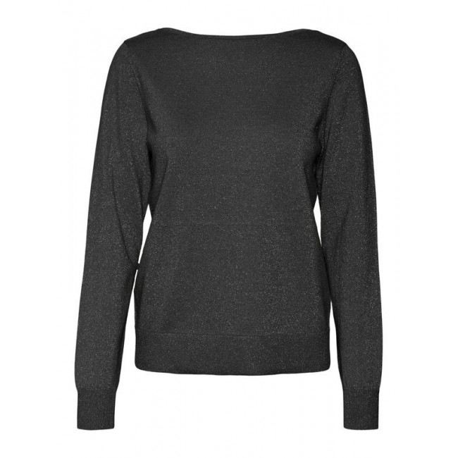 Vero moda VMHAPPYGLITTER LS 2WAY PULLOVER BOO 10317960 4675364 black w dtm lurex Vero moda VMHAPPYGLITTER LS 2WAY PULLOVER BOO 10317960 4675364 black w dtm lurex