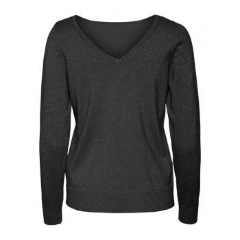 Vero moda VMHAPPYGLITTER LS 2WAY PULLOVER BOO 10317960 4675364 black w dtm lurex Vero moda VMHAPPYGLITTER LS 2WAY PULLOVER BOO 10317960 4675364 black w dtm lurex