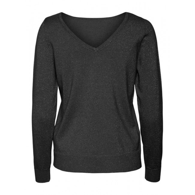 Vero moda VMHAPPYGLITTER LS 2WAY PULLOVER BOO 10317960 4675364 black w dtm lurex Vero moda VMHAPPYGLITTER LS 2WAY PULLOVER BOO 10317960 4675364 black w dtm lurex