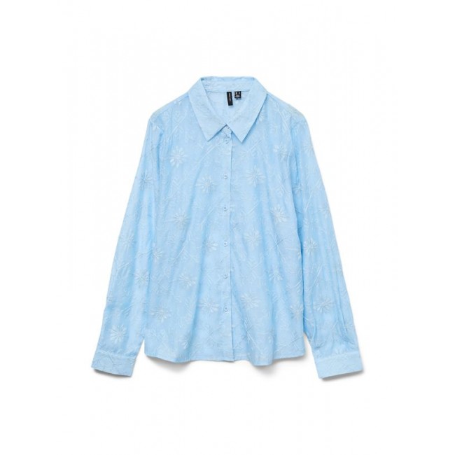 Vero moda VMNANE LS SHIRT WVN GA 10324264 4686649 airy blue