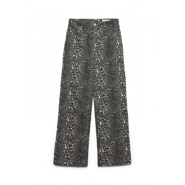 Vero moda VMTESSA HR WIDE JEANS LEO 10329307 4901619 eiffel tower leopard