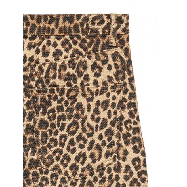 Vero moda VMTESSA HR WIDE STRETCH AOP JEANS NOOS 10330128 4759252 silver mink leopard