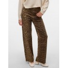 Vero moda VMTESSA HR WIDE STRETCH AOP JEANS NOOS 10330128 4759252 silver mink leopard