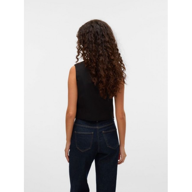 Vero moda VMNILA SL TAILORED WAISTCOAT 10331682 4790038 black