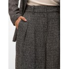 Vero moda VMPERLE MW SUPER WIDE PANT 10336076 4849863 black salt and pepper Vero moda VMPERLE MW SUPER WIDE PANT 10336076 4849863 black salt and pepper