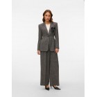 Vero moda VMPERLE LS FITTED BOW BLAZER 10336081 4849880 black salt and pepper