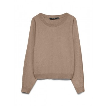 Vero moda VMHAPPYGLITTER LS O-NK BATWING PULLO BOO 10336328 4931707 silver mink dtm lurex Vero moda VMHAPPYGLITTER LS O-NK BATWING PULLO BOO 10336328 4931707 silver mink dtm lurex