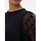 Vero moda VMALVA DETAIL LS TOP WVN 10337474 4867732 black