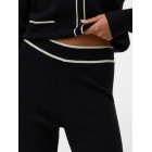 Vero moda VMGOLD NW CONTRAST LOOSE PANT 10337637 4892981-black w birch