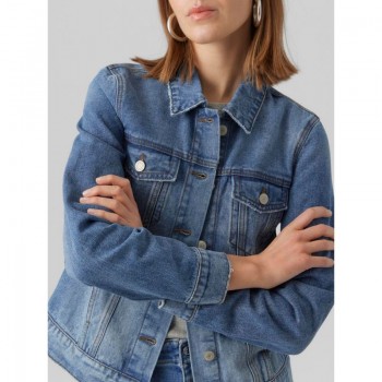 Vero moda VMZORICA LS DENIM JACKET MIX GA NOOS 10279789 medium blue denim