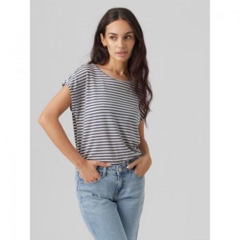 Vero moda VMAVA SS TOP STRIPE GA JRS  NOOS 10284469 china blue pristine