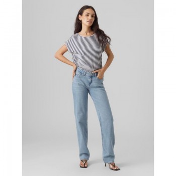 Vero moda VMAVA SS TOP STRIPE GA JRS  NOOS 10284469 china blue pristine