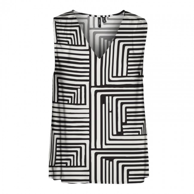 Vero moda VMEASY JOY S/L V-NECK TOP WVN GA 10301759 black pemille Vero moda VMEASY JOY S/L V-NECK TOP WVN GA 10301759 black pemille