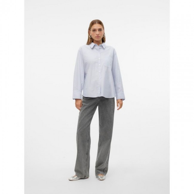 Vero moda VMIDA OXFORD SHIRT WVN GA NOOS 10317192 light blue