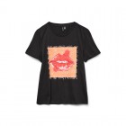 Vero moda VMSORI FRANCIS SS TOP BOX JRS GA 10325320 black square kiss