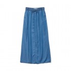 Vero moda VMFLEUR MR LONG SLIT TENCELSKIRT GA 10326078 medium blue denim