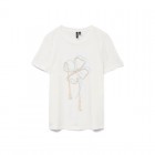 Vero moda VMSINANE FRANCIS SS TOP BOX JRS GA 10327139 snow white flower Vero moda VMSINANE FRANCIS SS TOP BOX JRS GA 10327139 snow white flower