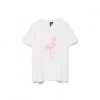 Vero moda VMSINANE FRANCIS SS TOP BOX JRS GA 10327139 snow white bonbon flamingo Vero moda VMSINANE FRANCIS SS TOP BOX JRS GA 10327139 snow white bonbon flamingo