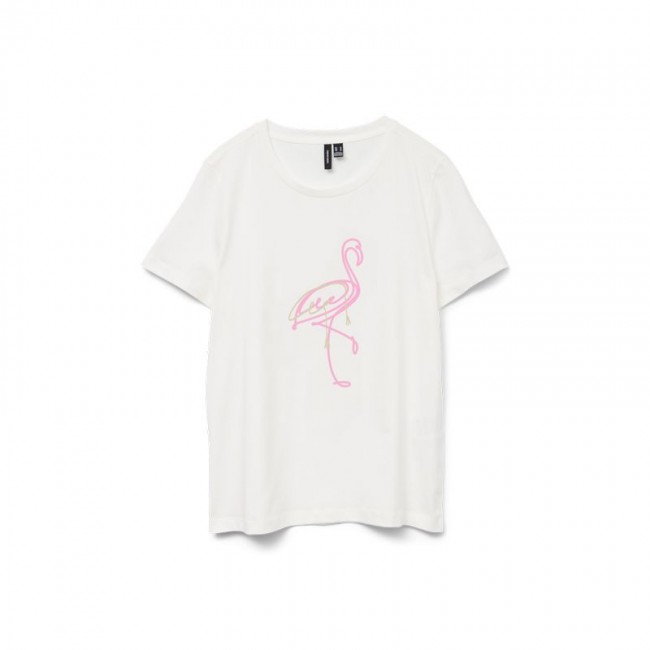 Vero moda VMSINANE FRANCIS SS TOP BOX JRS GA 10327139 snow white bonbon flamingo Vero moda VMSINANE FRANCIS SS TOP BOX JRS GA 10327139 snow white bonbon flamingo