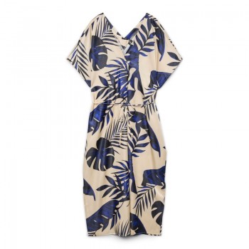 Vero moda VMVINA WIDE 7/8 KAFTAN WVN GA 10327430 cloud dancer leaf
