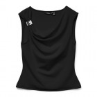 Vero moda VMALLISON SL WATERFALL TOP JRS GA 10327500 black Vero moda VMALLISON SL WATERFALL TOP JRS GA 10327500 black