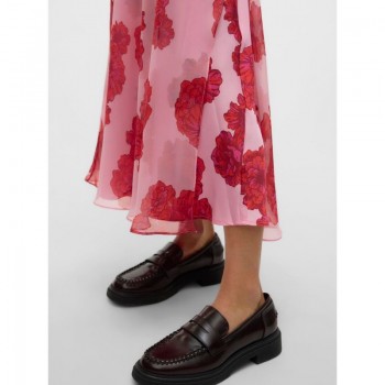 Vero moda VMTHILDA TEORA HW ANKLE SKIRT WVN GA CE 10327966 bonbon teora