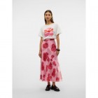 Vero moda VMTHILDA TEORA HW ANKLE SKIRT WVN GA CE 10327966 bonbon teora