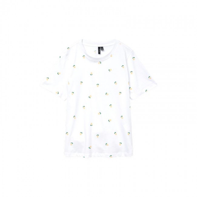 Vero moda VMPAULINA AOP SS T-SHIRT GA JRS NOOS 10329355 bright white lemon Vero moda VMPAULINA AOP SS T-SHIRT GA JRS NOOS 10329355 bright white lemon